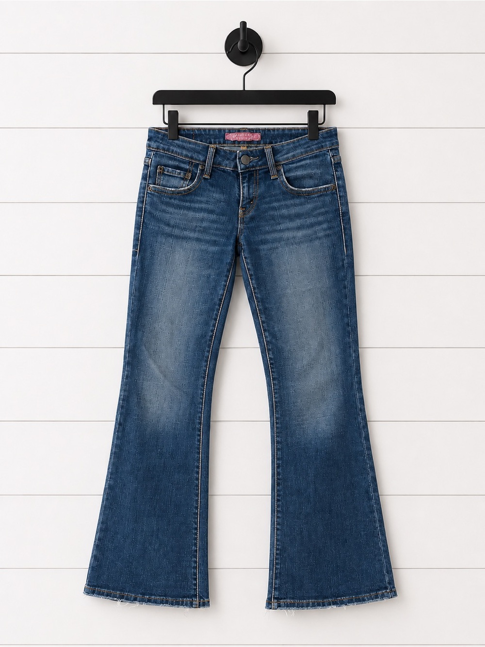 Levi's 524’s Too Super Low Flair Blue Washed Jeans Size 7